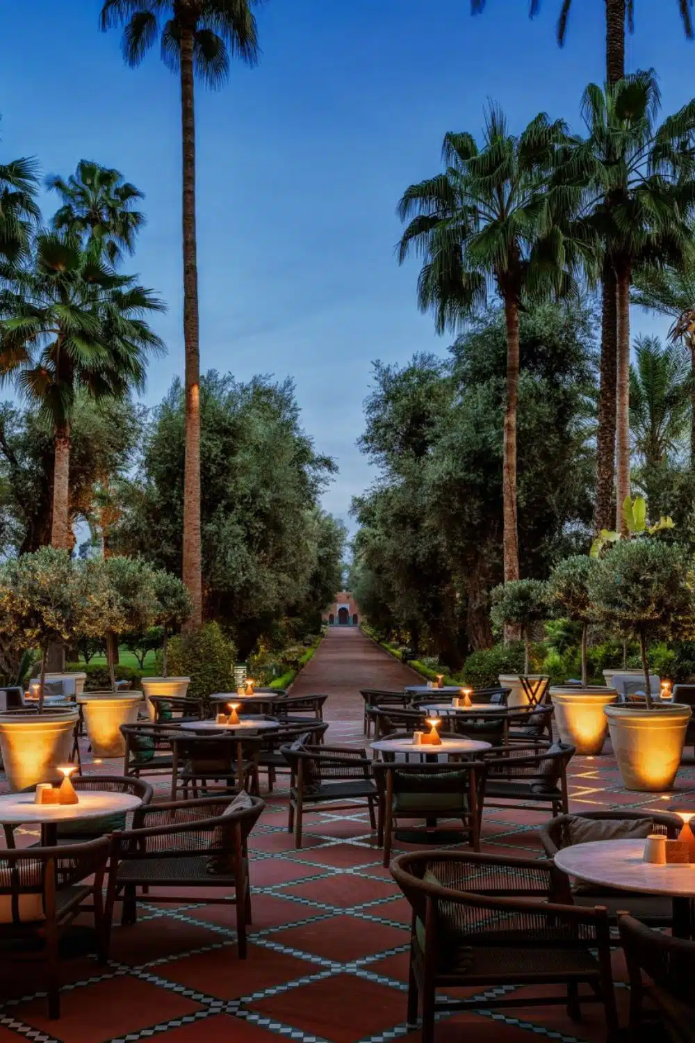 La Mamounia à Marrakech par Aquamag Jardins privés | Aquamag