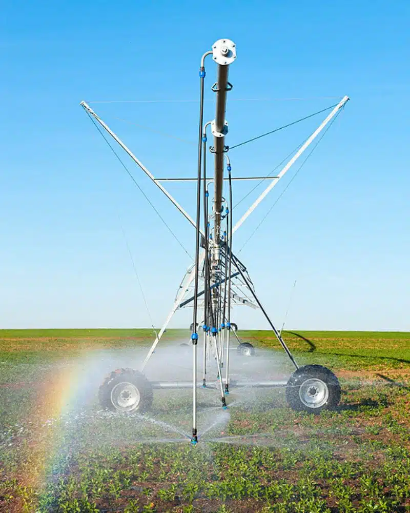 systèmes d’irrigation pour le domaine agricole par Aquamag au Maroc et en Afrique (1) Aspersion | Aquamag