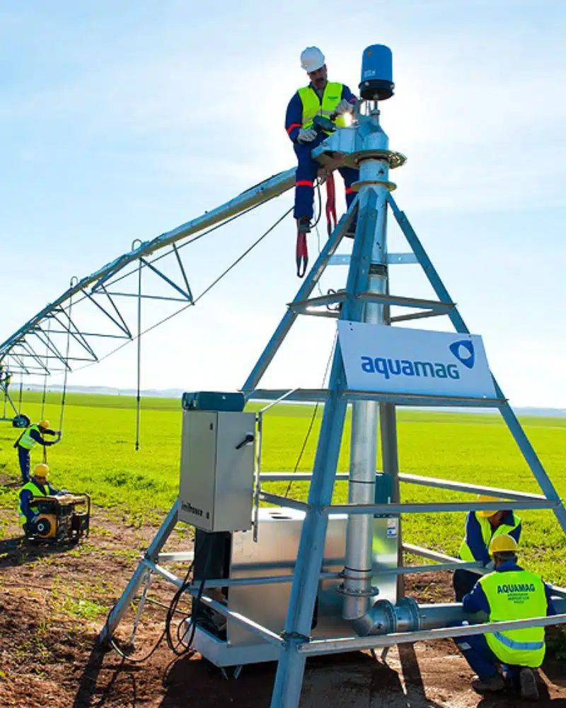 Pivot d’Irrigation et autres systèmes d’aspersion par Aquamag au Maroc et en Afrique (800 x 1000 px) (1) Aspersion | Aquamag